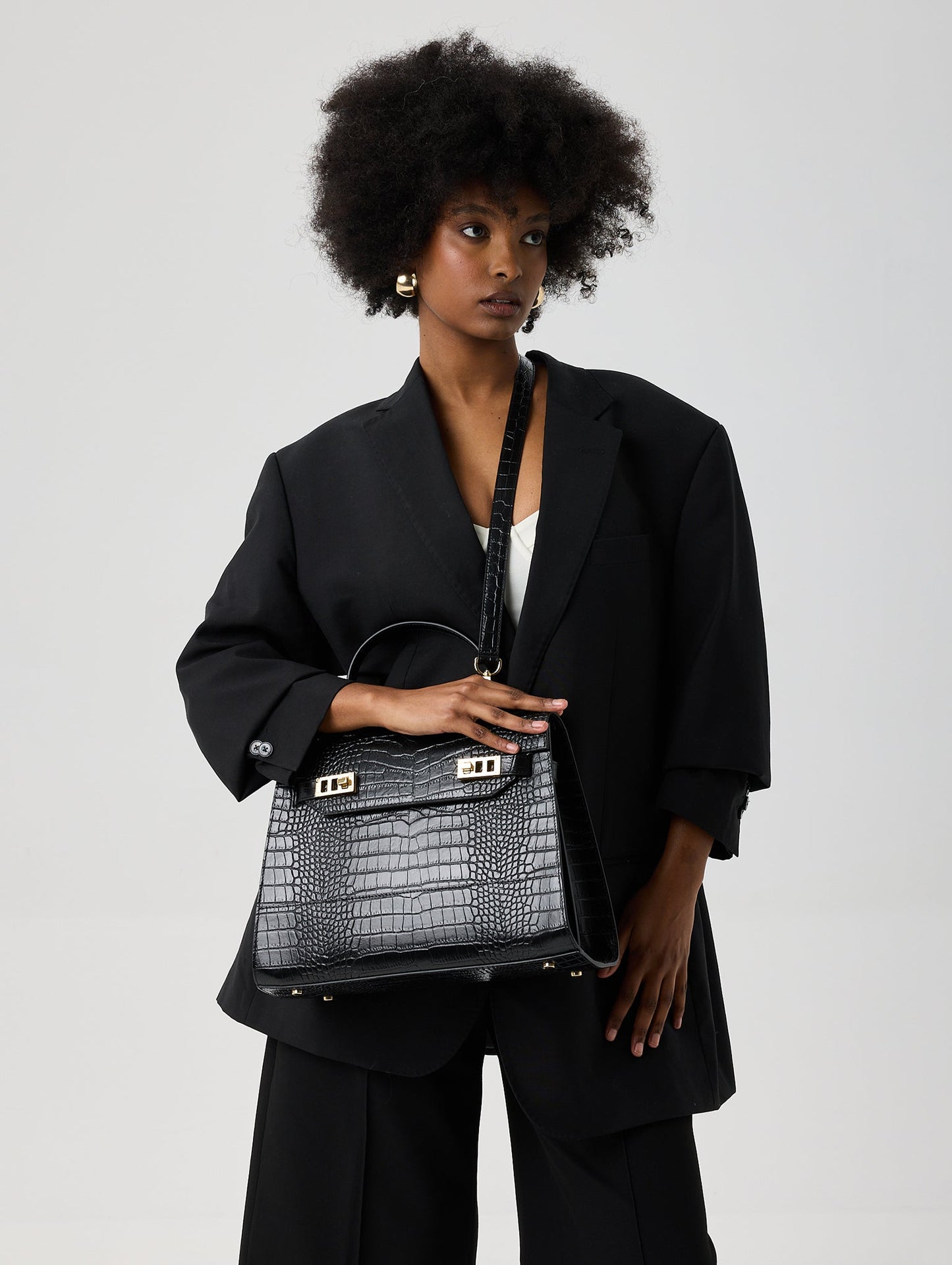 Kim Croco 14" - Black