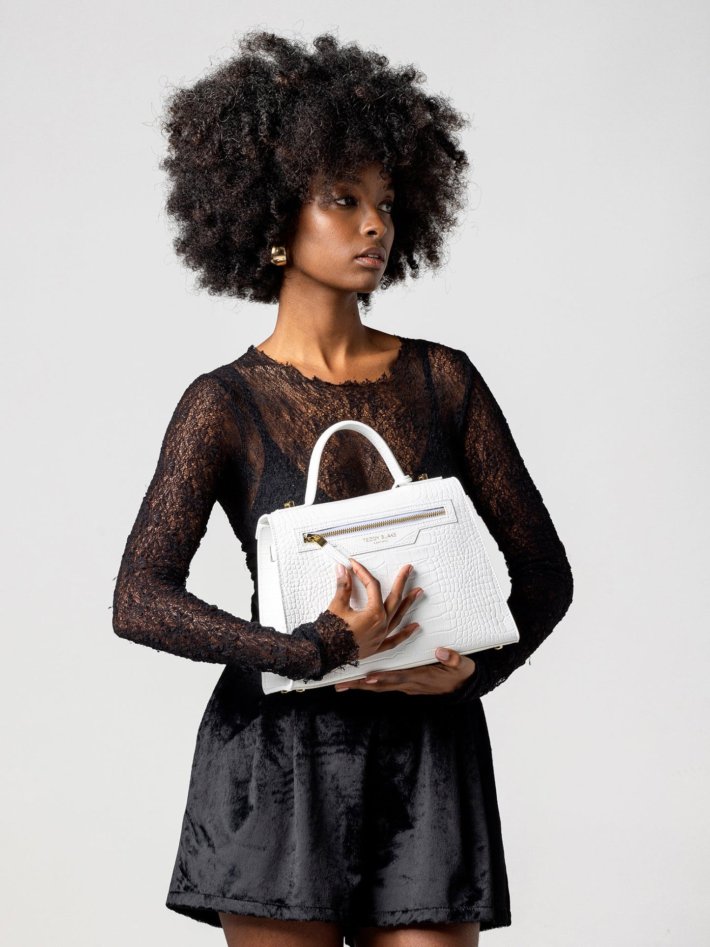 Ava Croco 11" - White