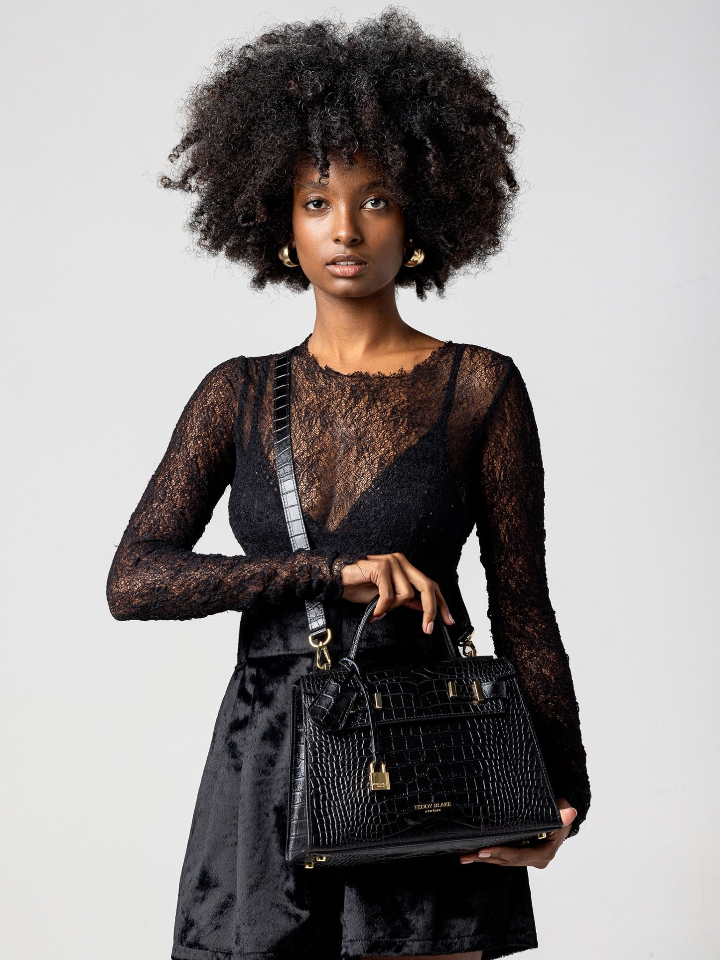 Ava Croco 11" - Black