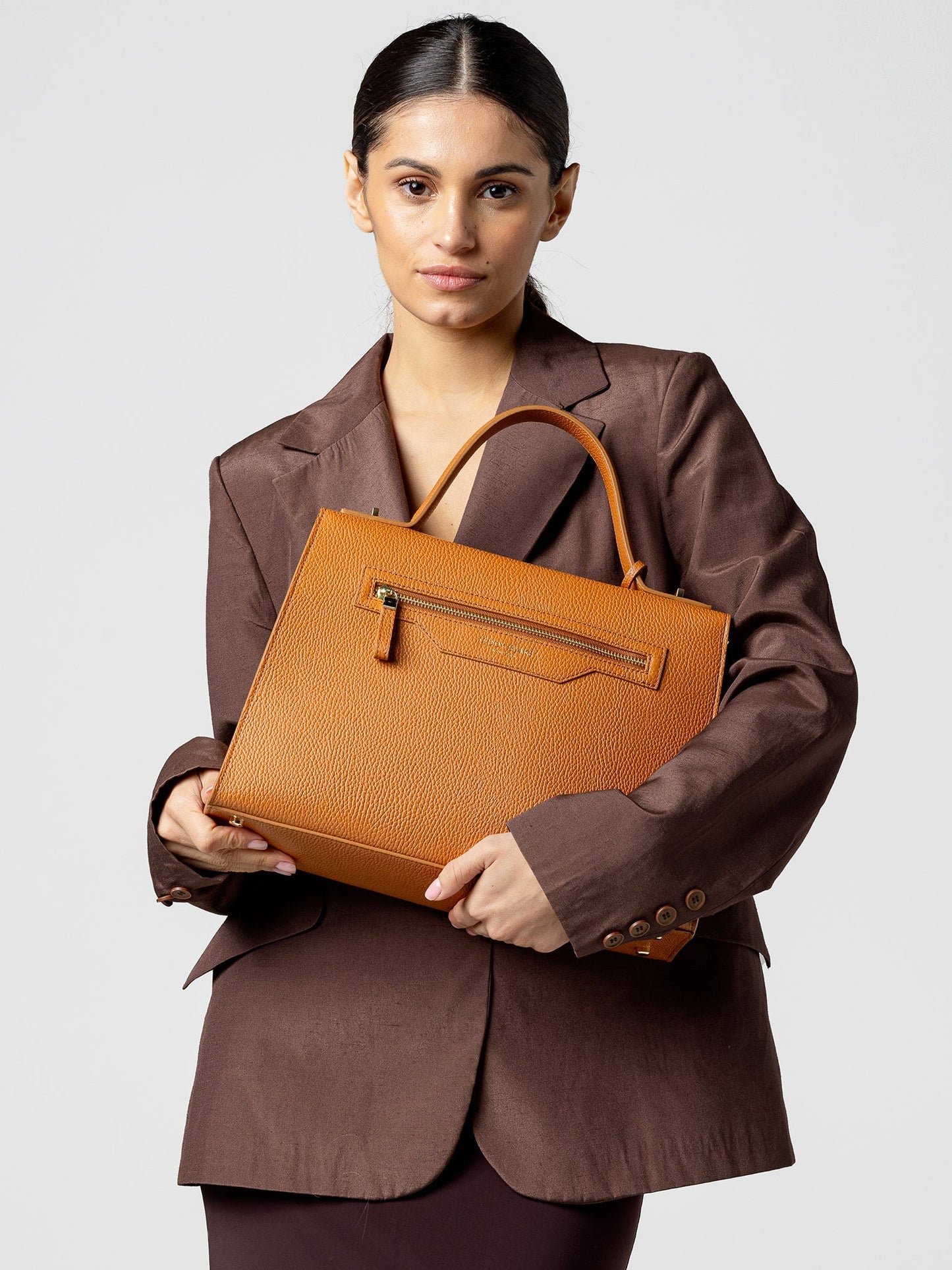 Ava 14" - Camel Brown