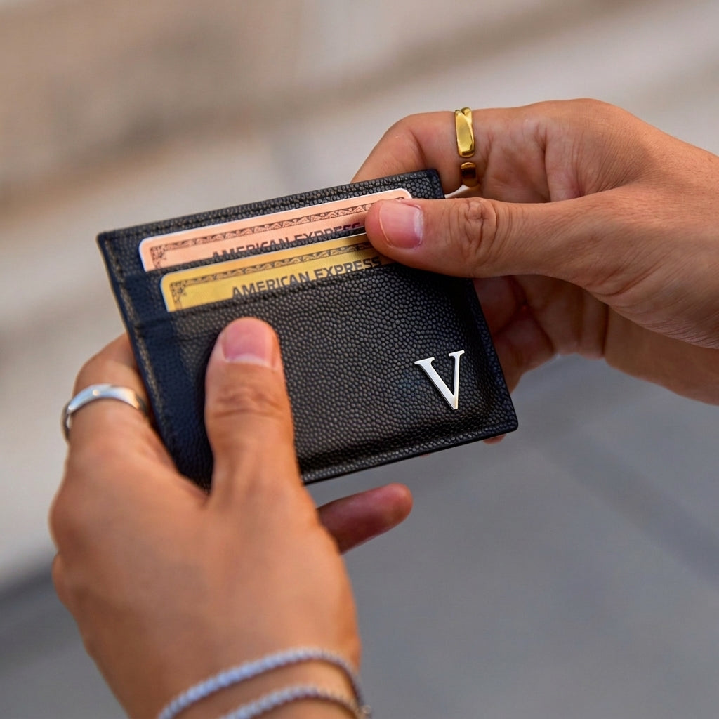 Minimal Wallet - Midnight Black