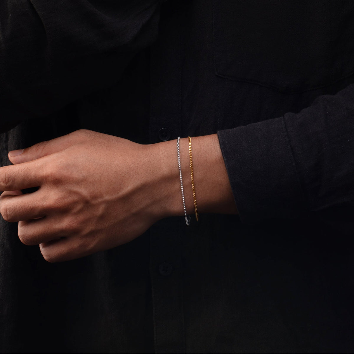 Minimal Box Bracelet