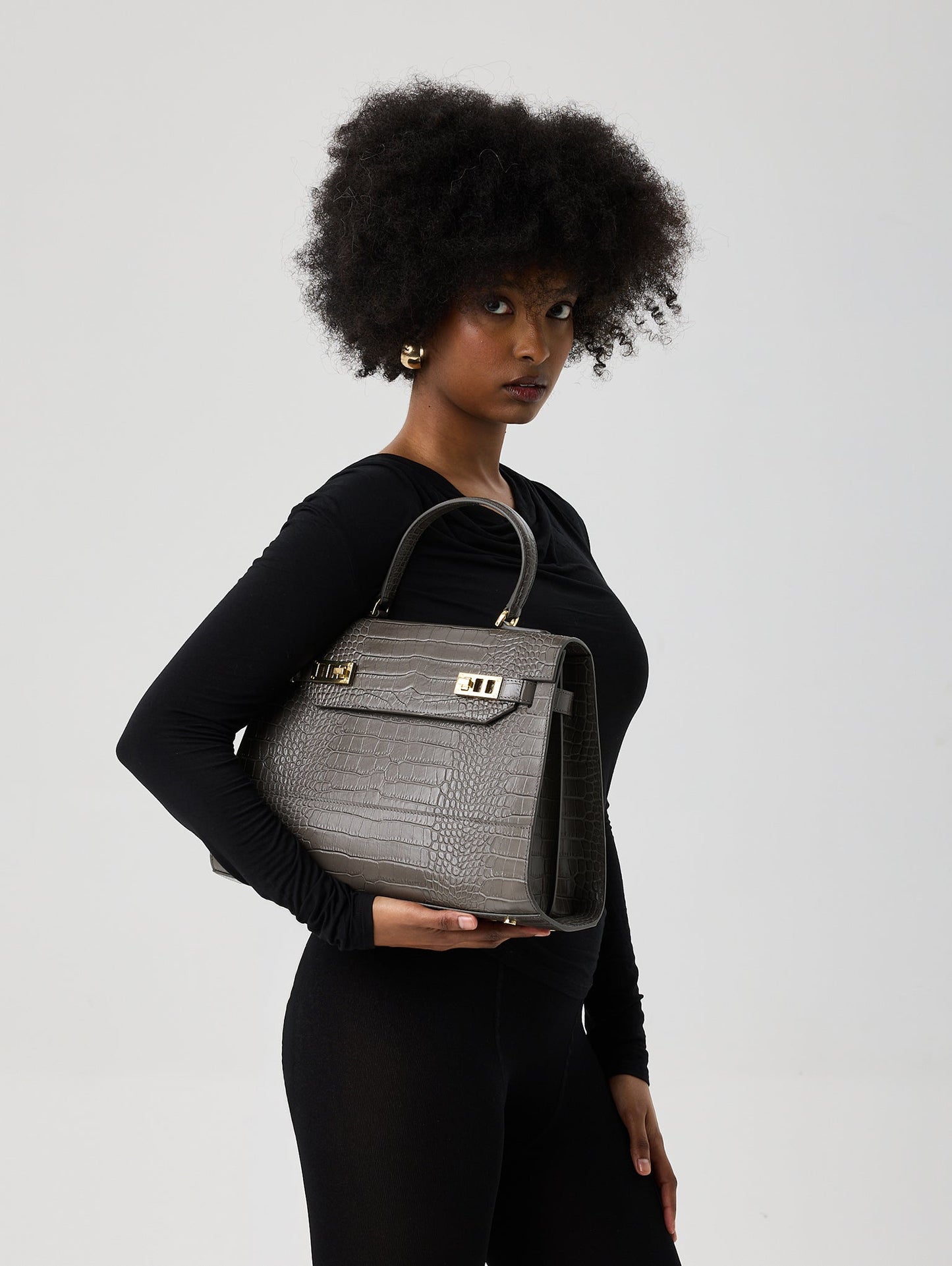 Kim Croco 14" - Dark Grey