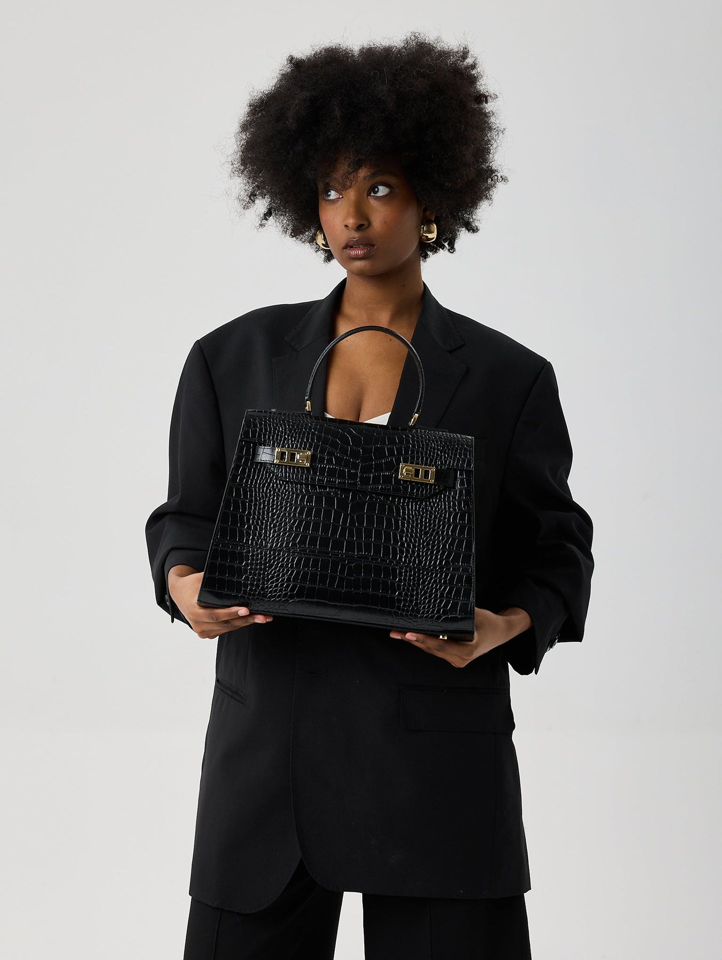 Kim Croco 14" - Black