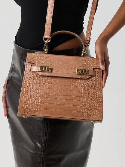 Kim Croco 11" - Dark Blush