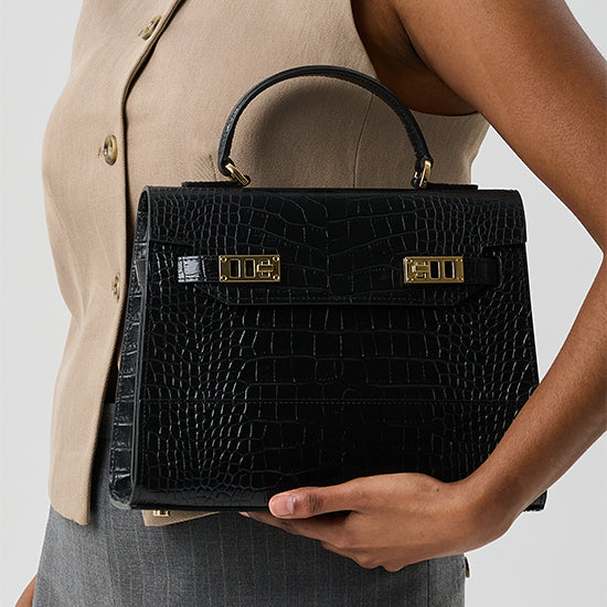 Kim Croco 11" - Black