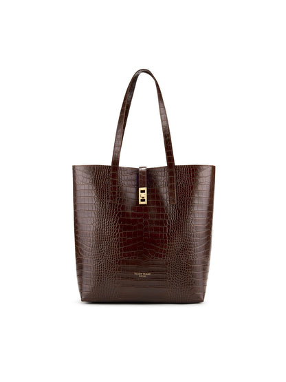 Nina Croco 12" - Dark Brown