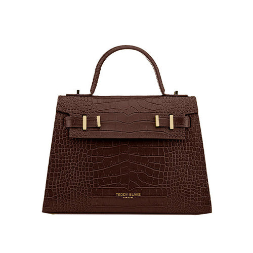 Ava Croco  11" - Dark Brown