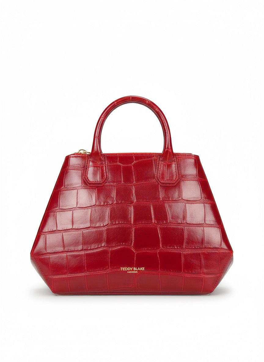 Vera Croco 14" - Dark Red
