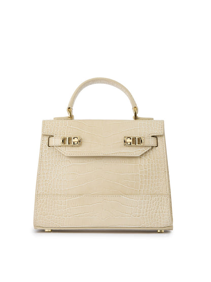 Kim Croco 9" - Cream