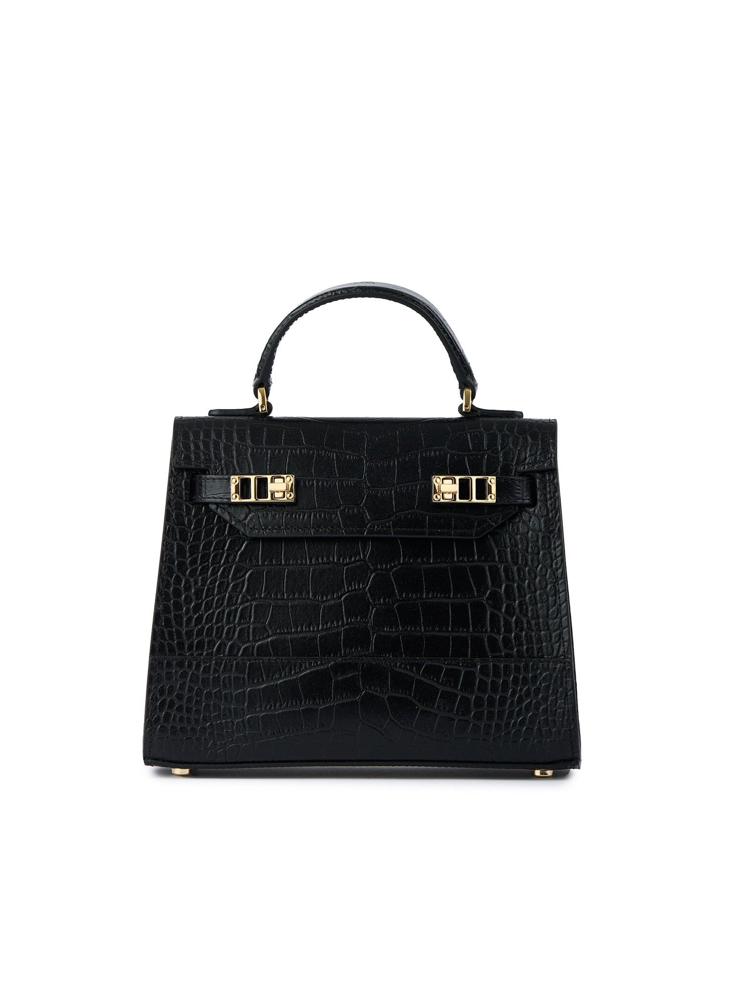Kim Croco 9" - Black