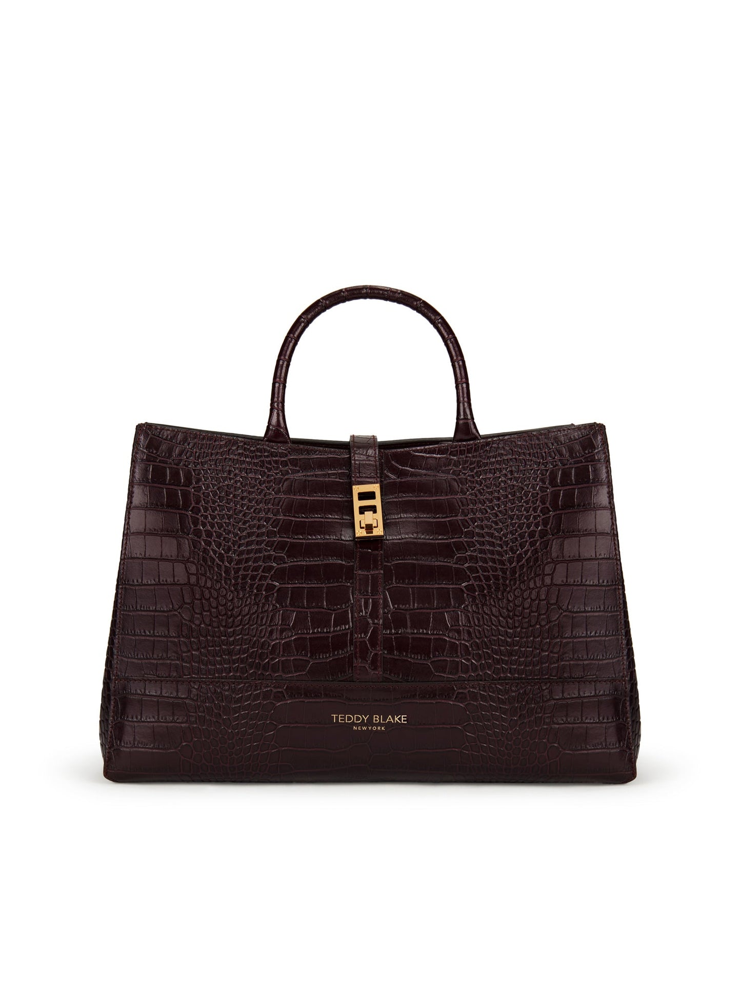 Lola Croco 15" - Mahogany Brown