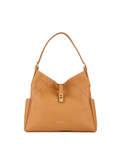 Amelia Stampato 15" - Light Camel