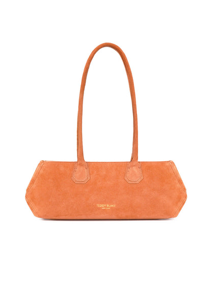 Vera Suede Elongated - Light Orange