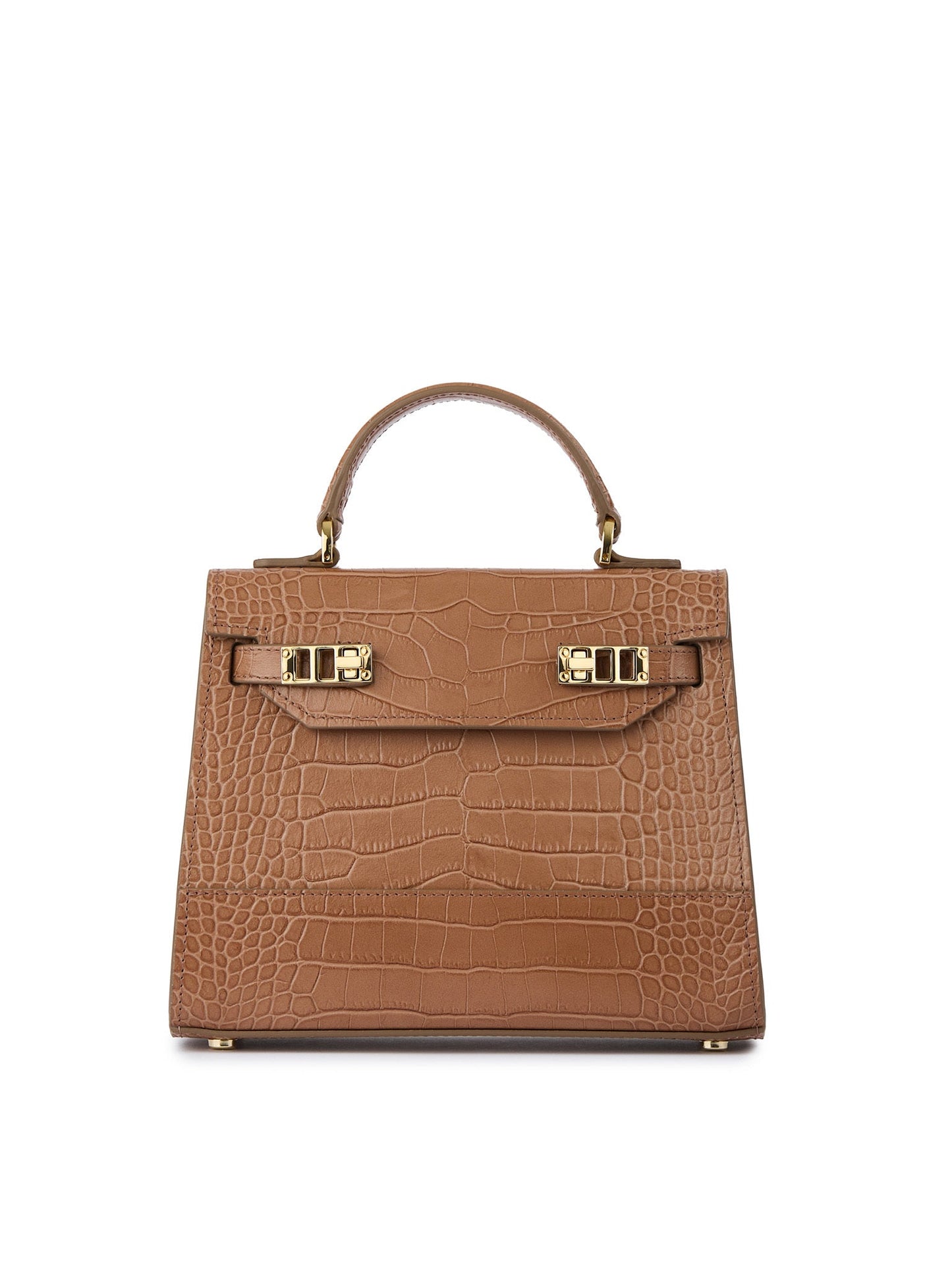 Kim Croco 9" - Dark Blush