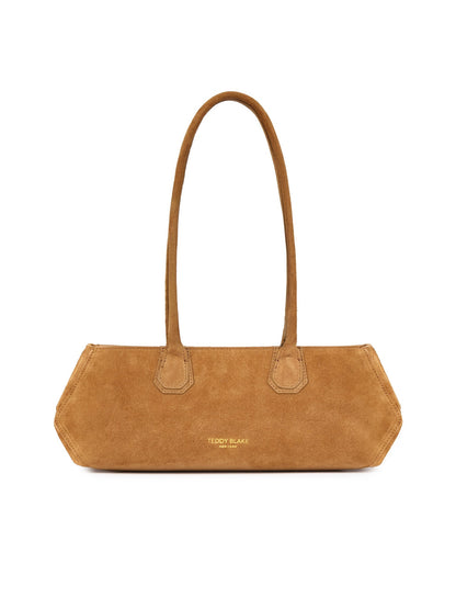 Vera Suede Elongated - Camel Brown