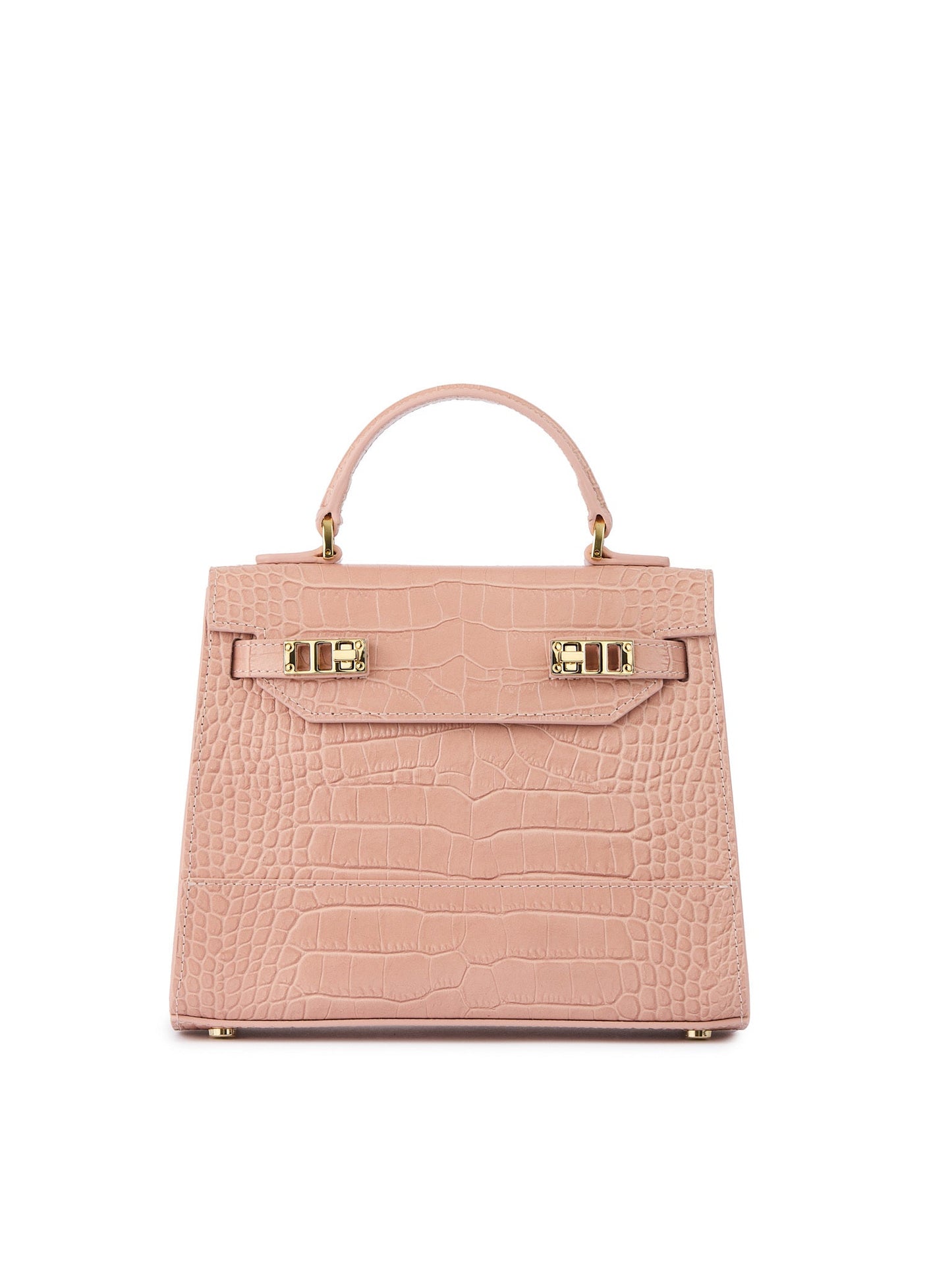 Kim Croco 9" - Nude Pink
