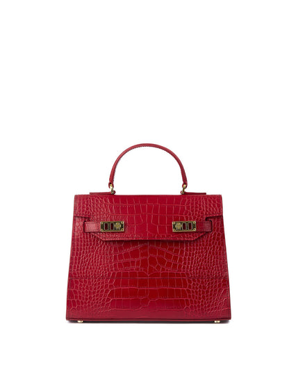 Kim Croco 11" - Dark Red