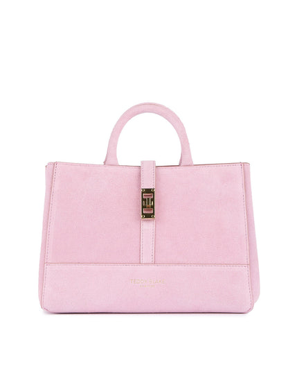 Lola Suede 10" - Nude Pink