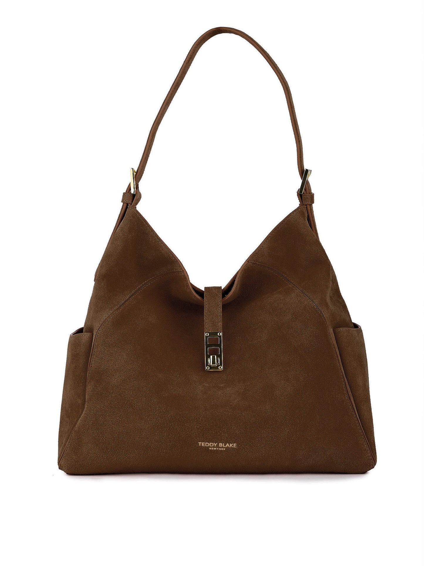Amelia Suede 15" - Dark Brown