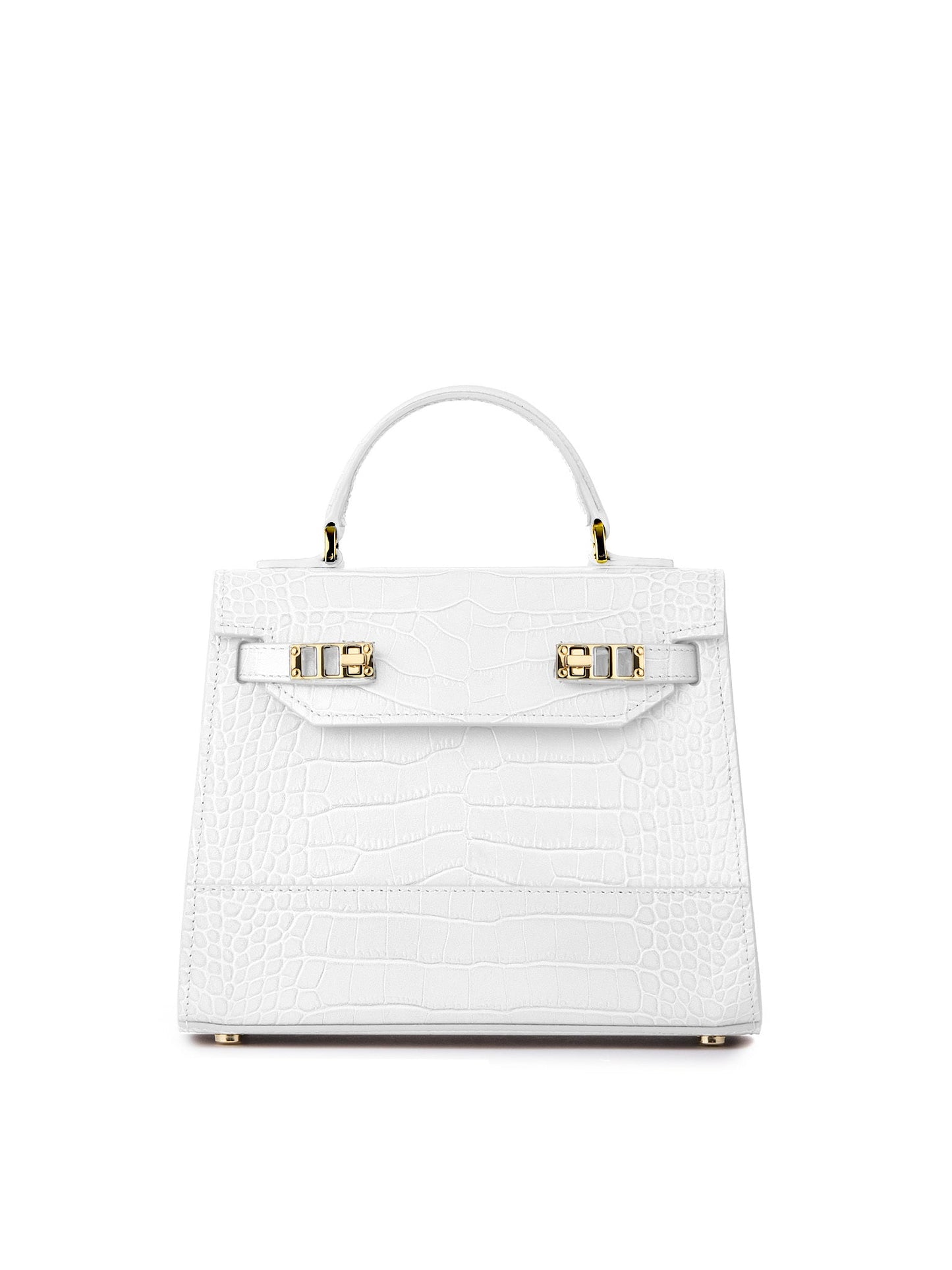 Kim Croco 9" - White