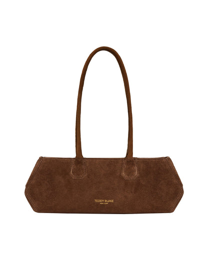 Vera Suede Elongated - Brown