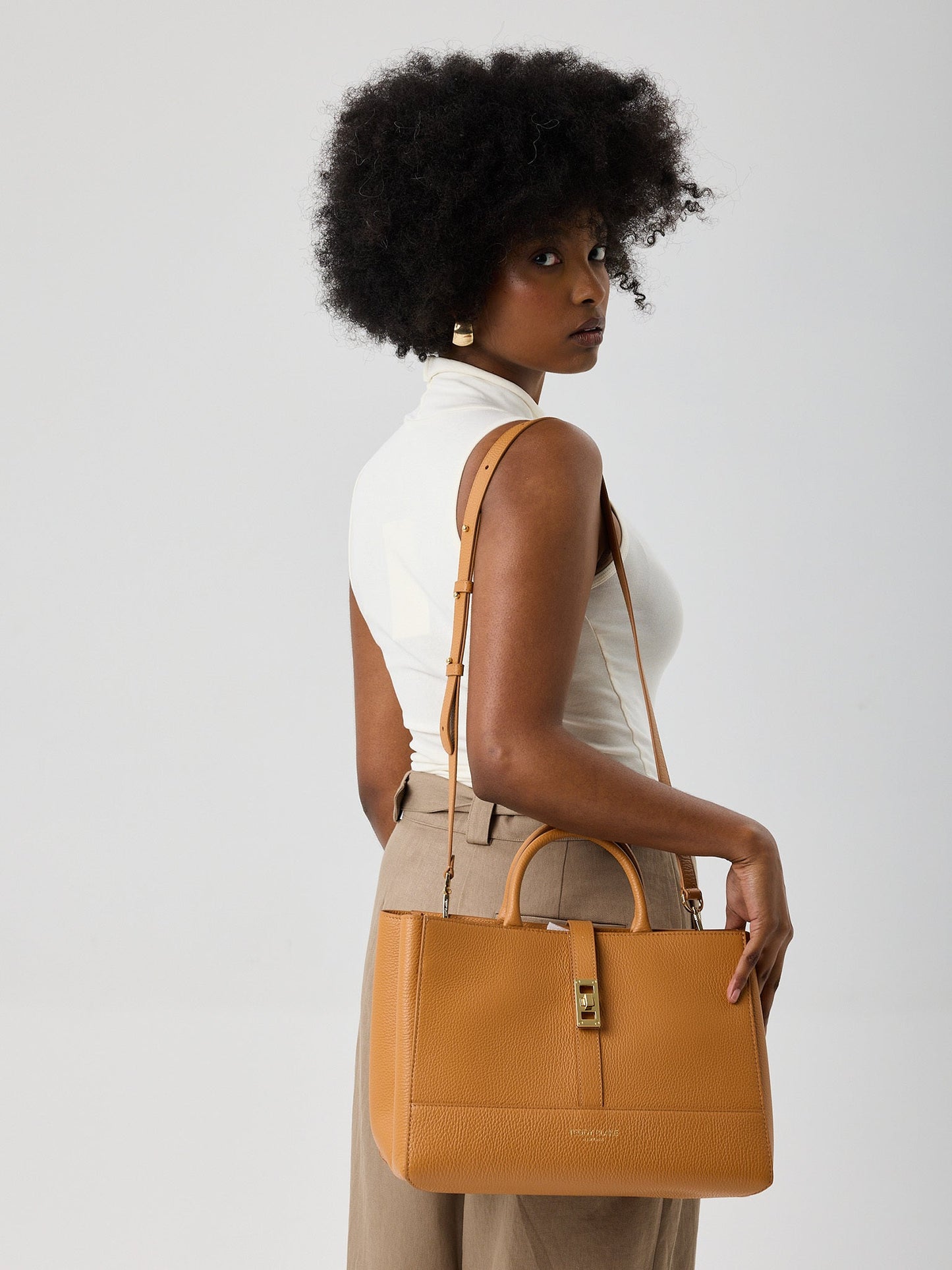 Lola Stampato 12" - Camel Brown