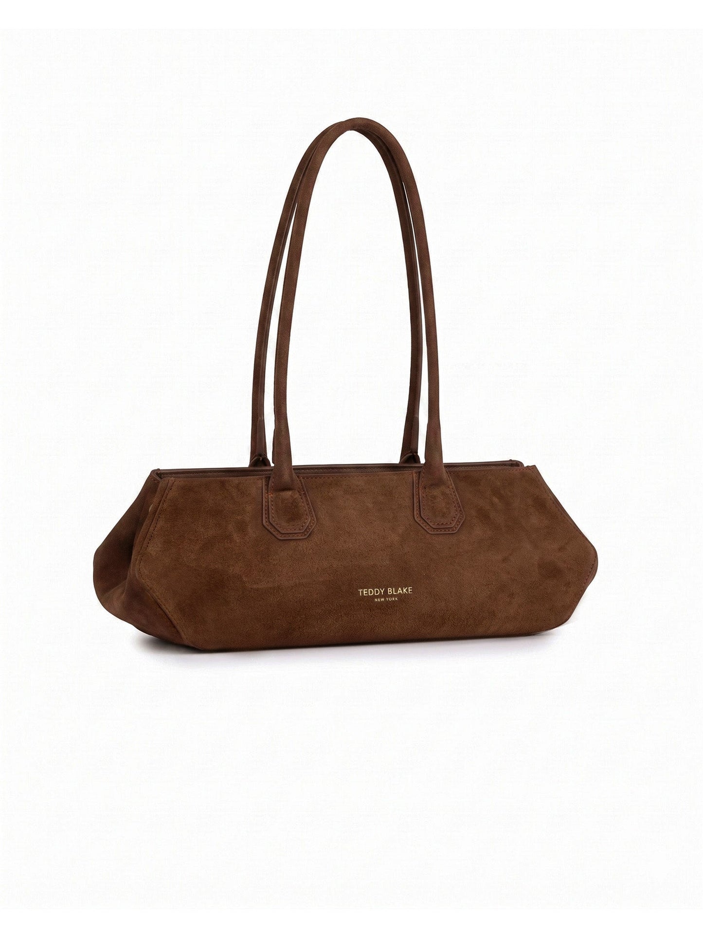 Vera Suede Elongated - Brown