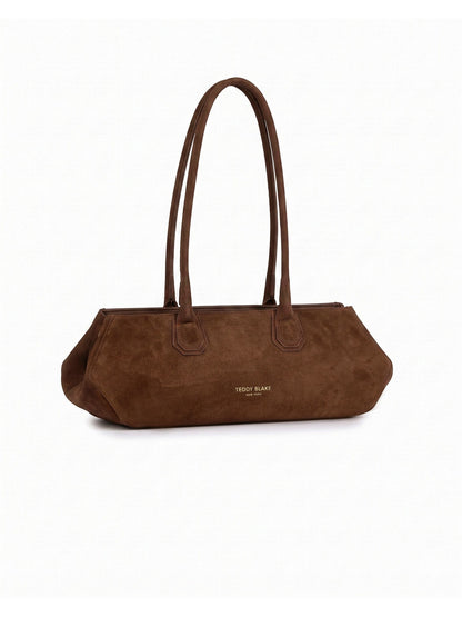 Vera Suede Elongated - Brown