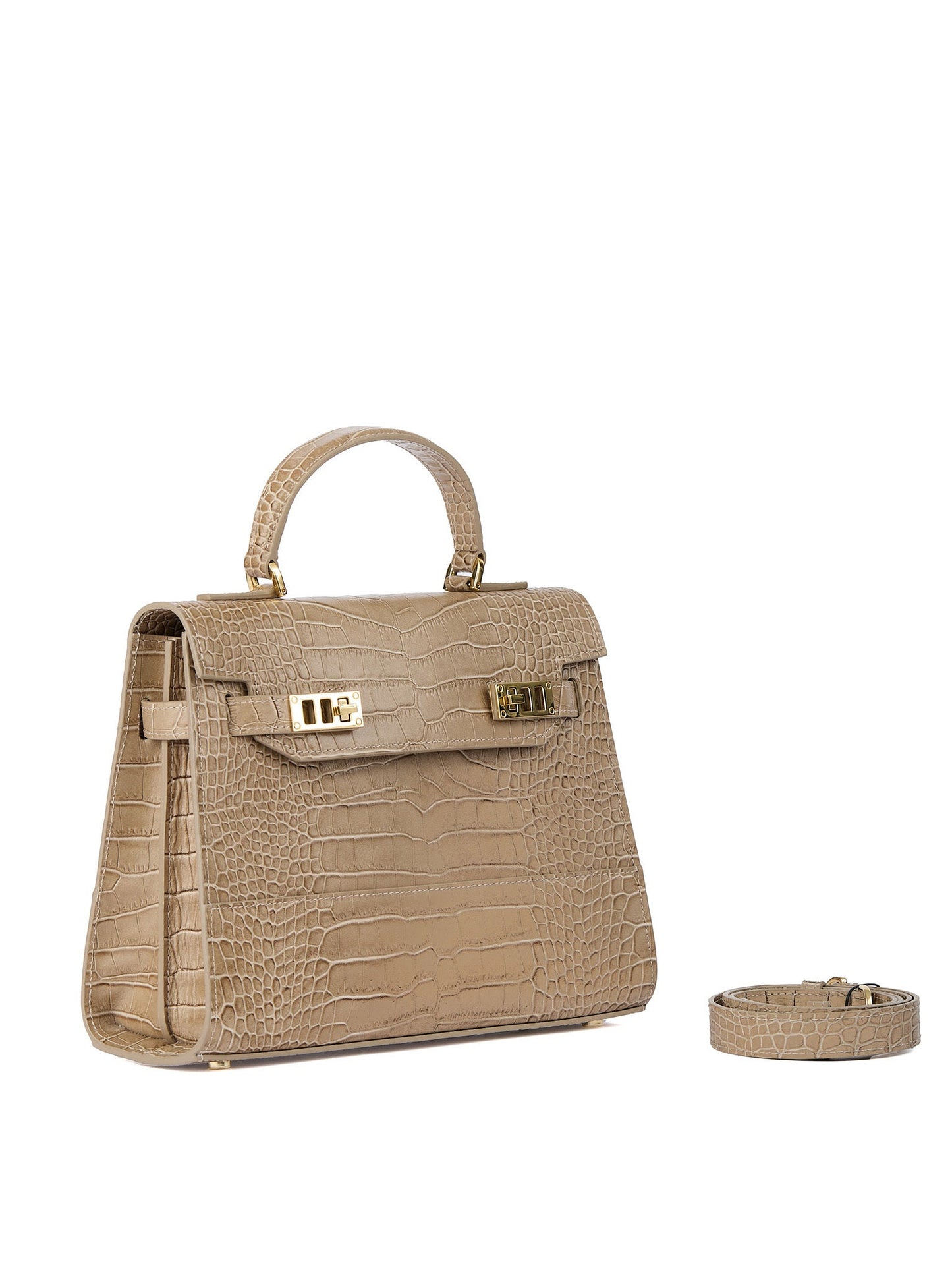 Kim Croco 11" - Light Beige