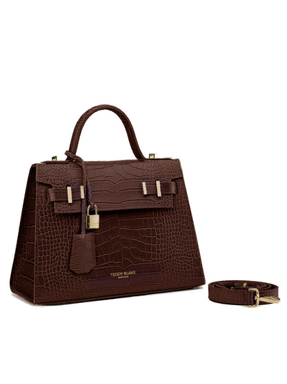 Ava Croco  11" - Dark Brown