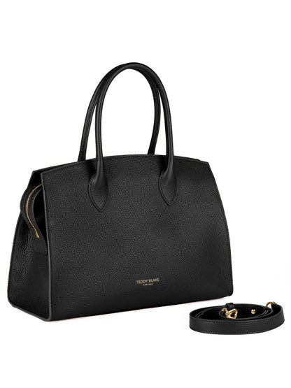 Claire Stampato 14" - Black/Red