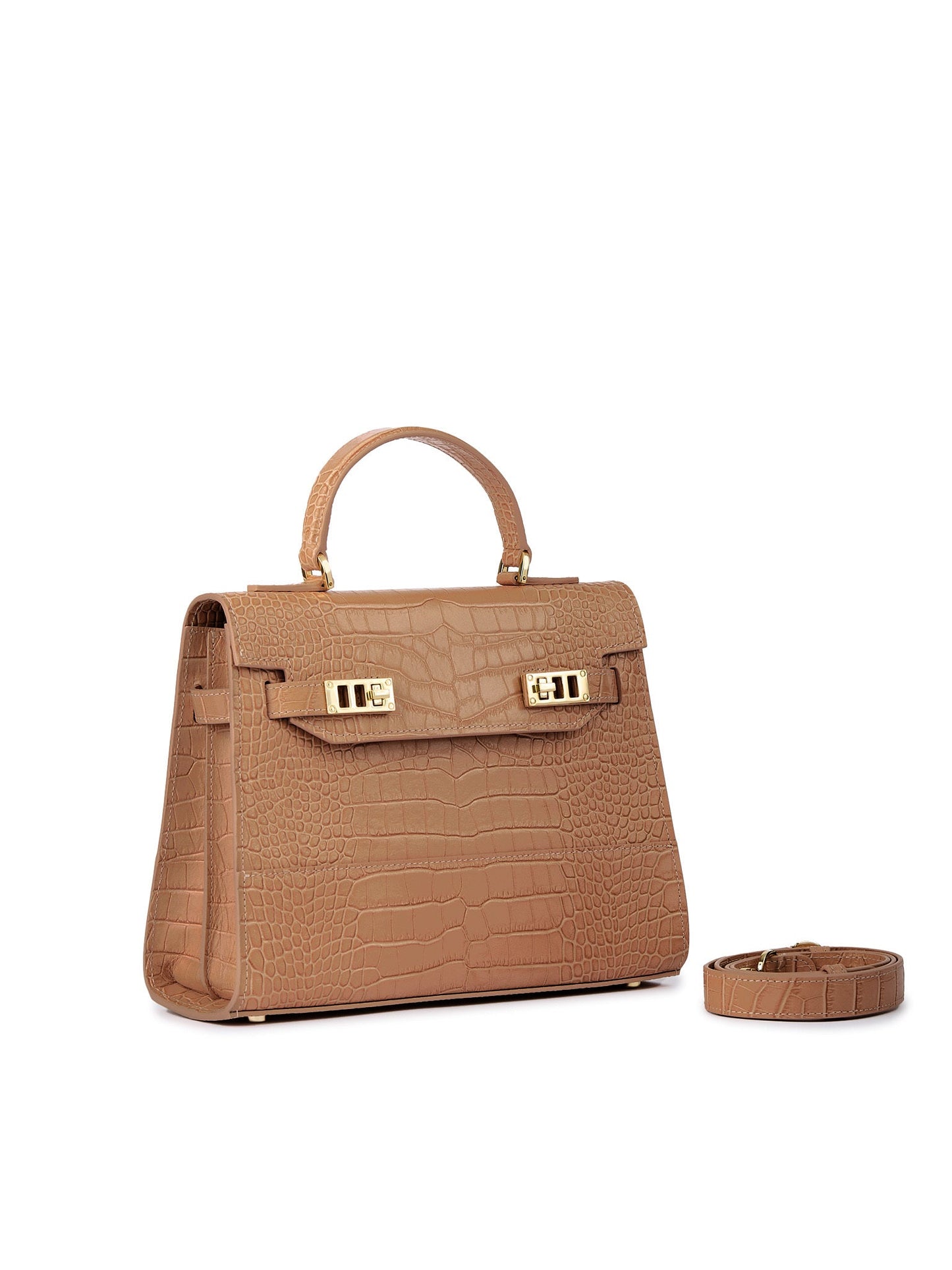 Kim Croco 11" - Dark Blush