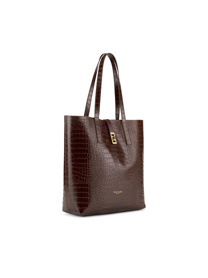 Nina Croco 12" - Dark Brown