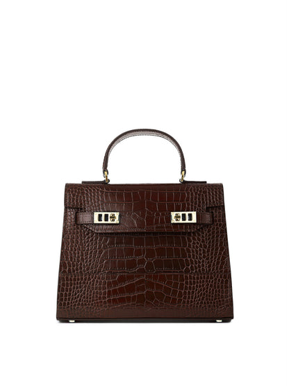 Kim Croco 11" - Dark Brown