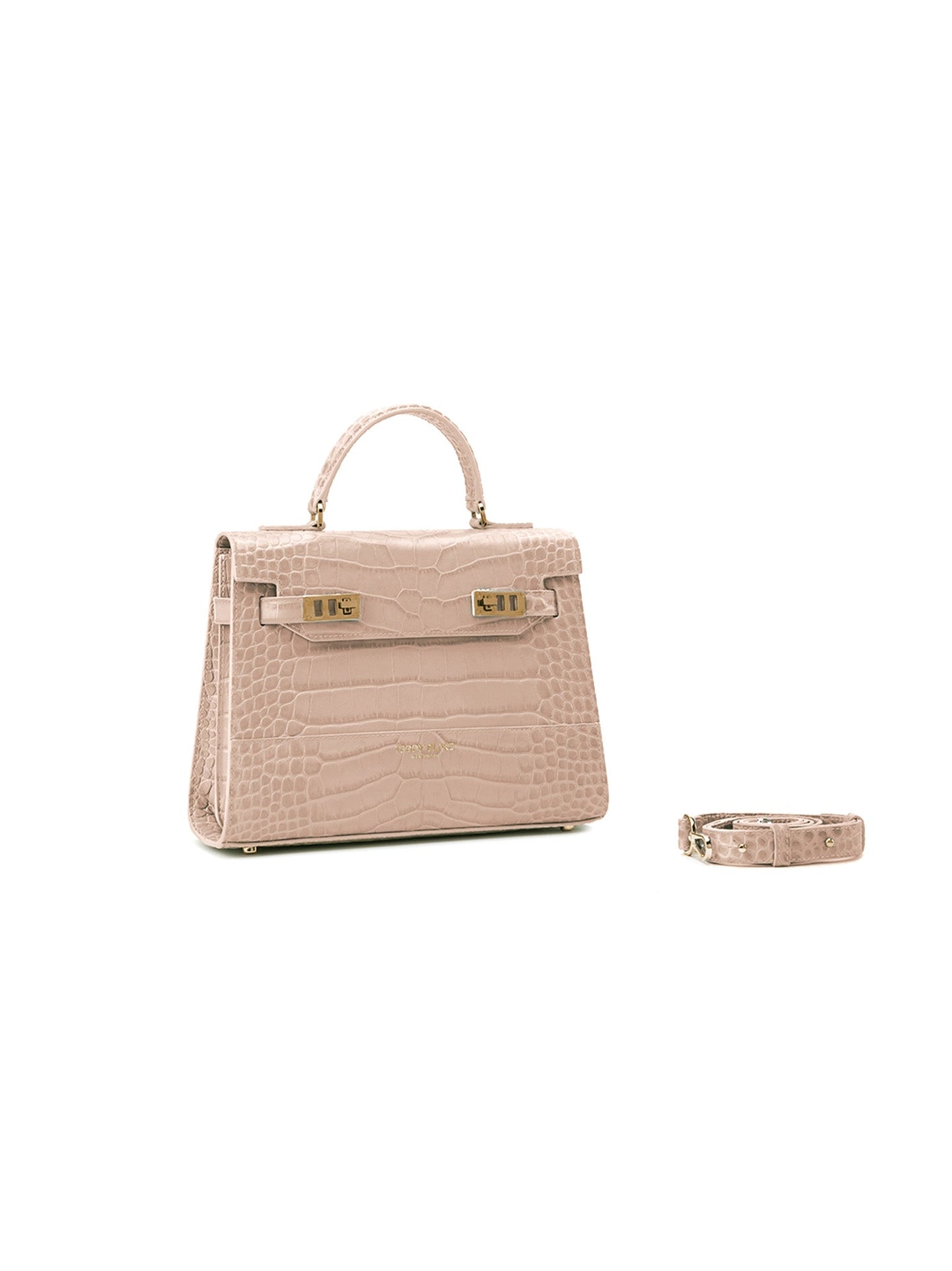 Kim Croco 11" - Nude Pink