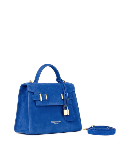 Ava Suede 9" - Blue