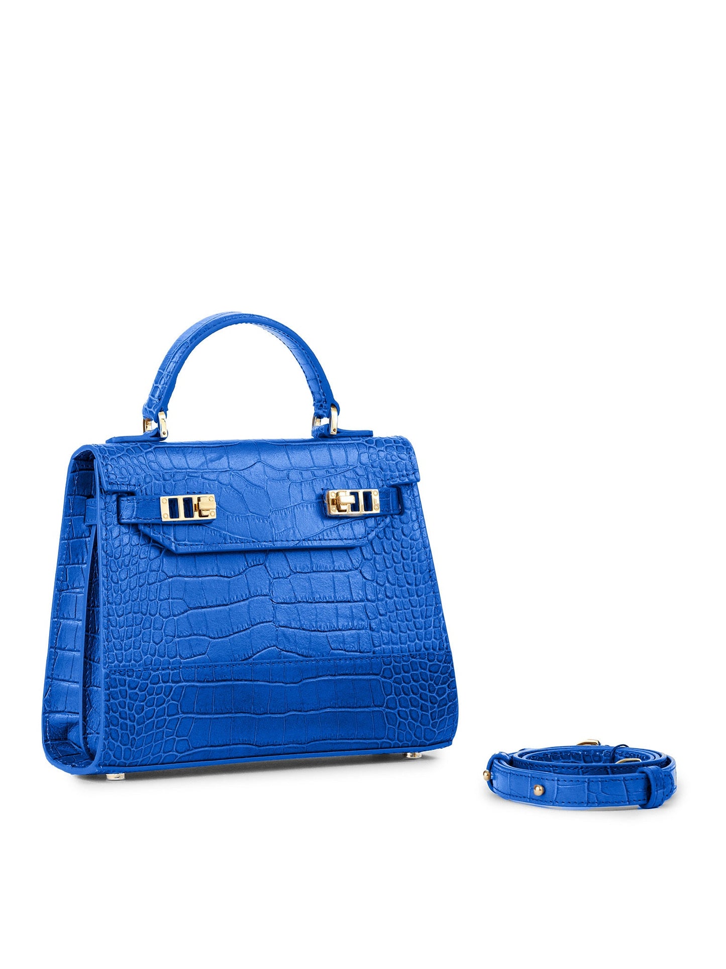 Kim Croco 9" - Royal Blue