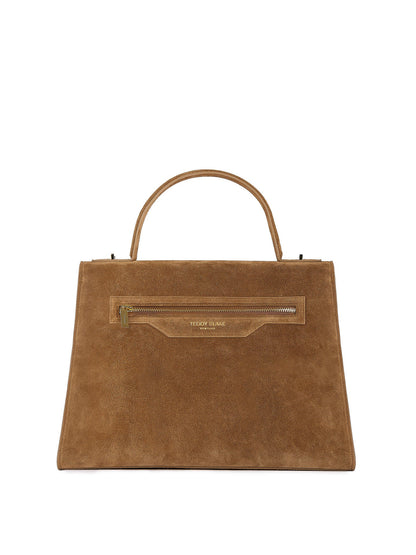 Ava Suede  14" - Light Camel