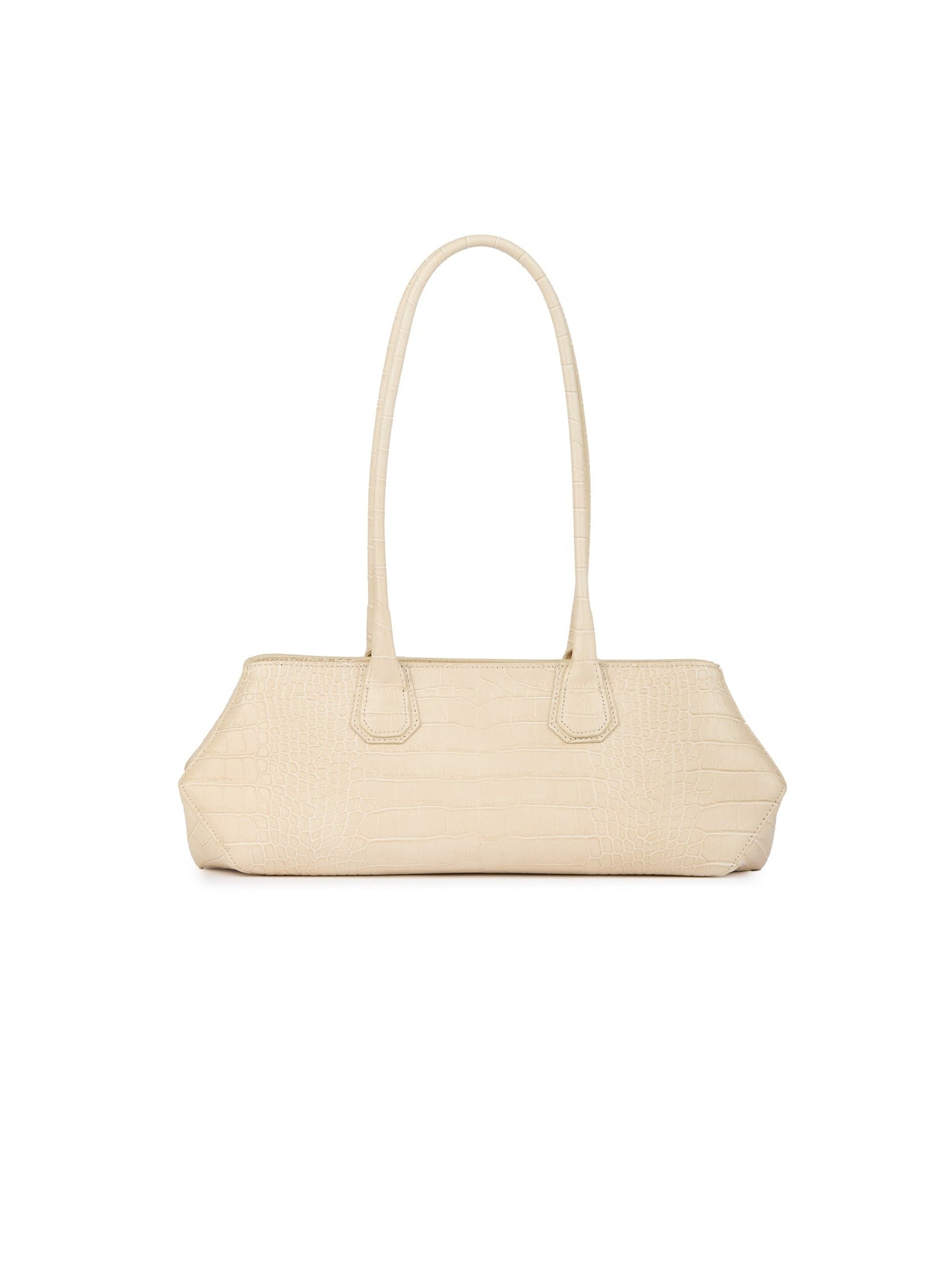 Vera Croco Elongated - Cream