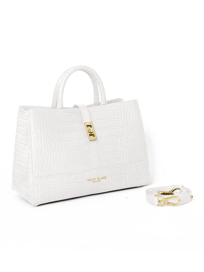 Lola Croco 10" - White