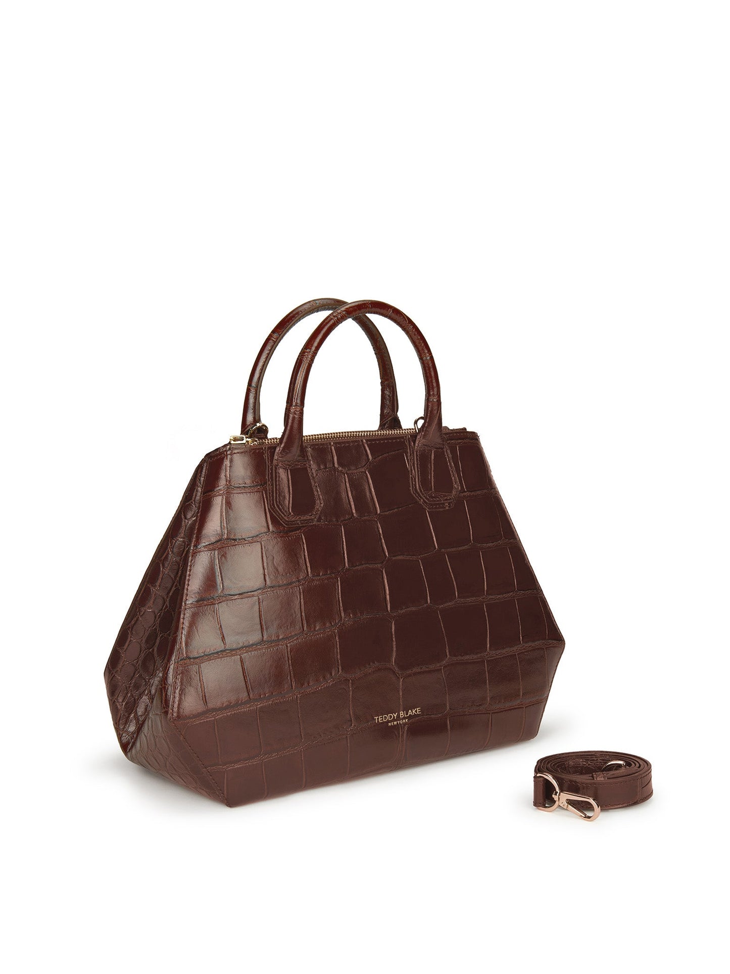 Vera Croco 14" - Dark Brown
