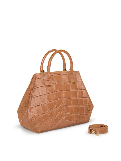 Vera Croco 14" - Dark Blush