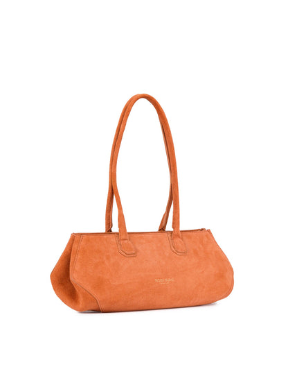 Vera Suede Elongated - Light Orange