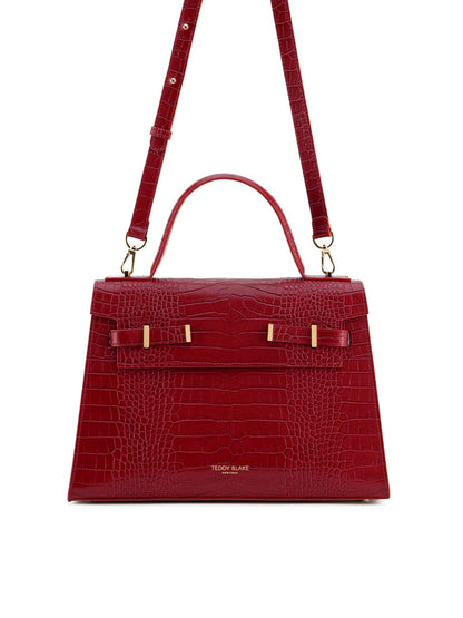 Ava Croco  14" - Dark Red
