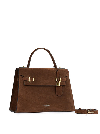 Ava Suede  14" - Brown