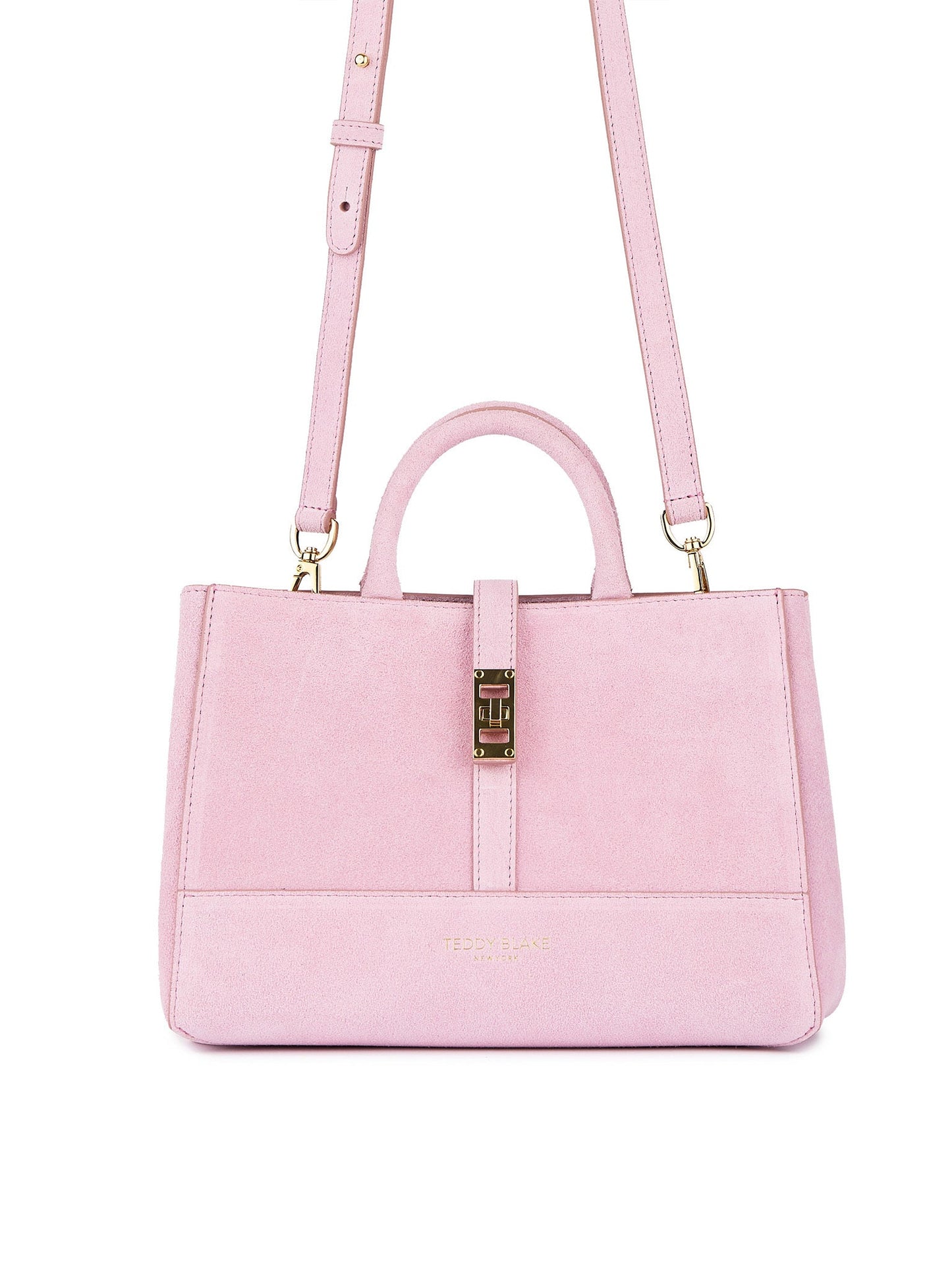 Lola Suede 10" - Nude Pink