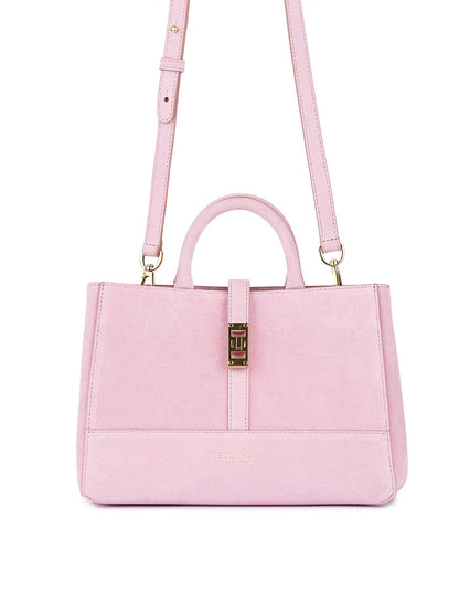 Lola Suede 10" - Nude Pink