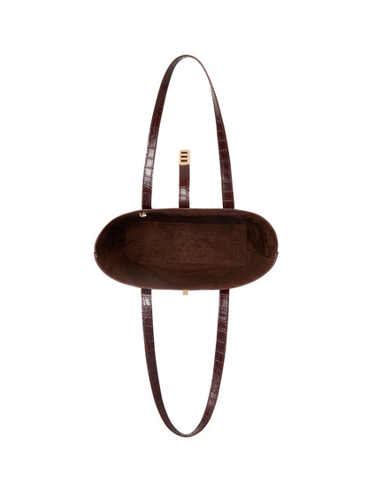 Nina Croco 12" - Dark Brown