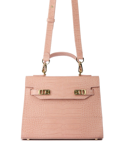 Kim Croco 11" - Nude Pink